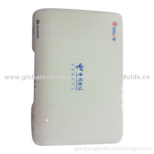 China Telecom Customized Router Case with High-gloss Surface, OEM/ODM Services Provided